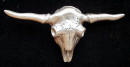 3D Longhorn Skull Belt Buckle