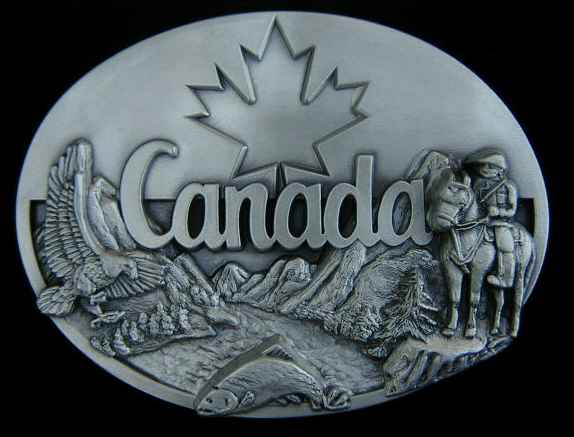 GREAT LOOKING CANADA BELT BUCKLE BUCKLES NEW! | eBay