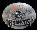 Denver Broncos Belt Buckle