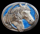 Mare And Colt Belt Buckle